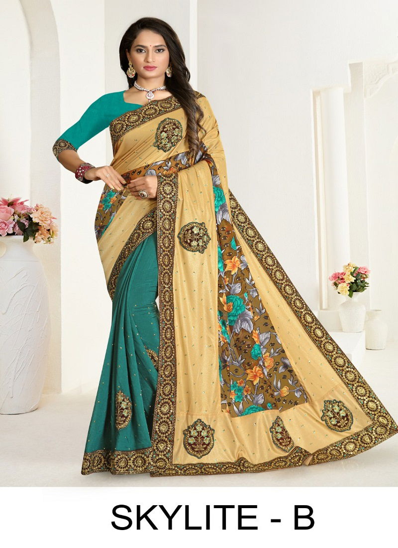 Ronisha Skylite Latest Designer Casual Wear Silk Sarees Collection